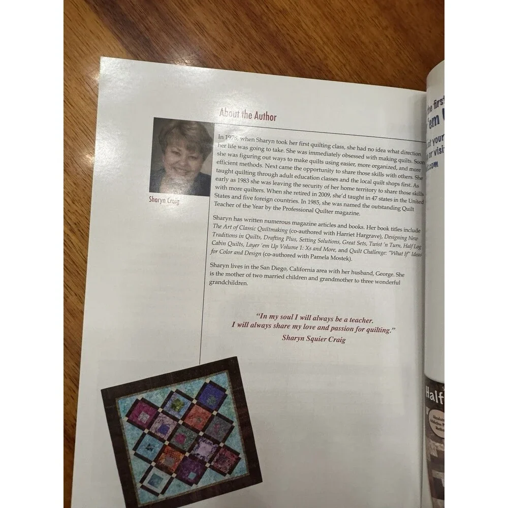 Layer 'em Up #2 Volume 2 Basically Boxes Sharyn Craig Quilt Pattern Book Cozy